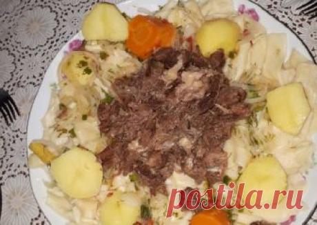 Гуртук (Бешбармак) Автор рецепта Тумарис Суюнова - Cookpad