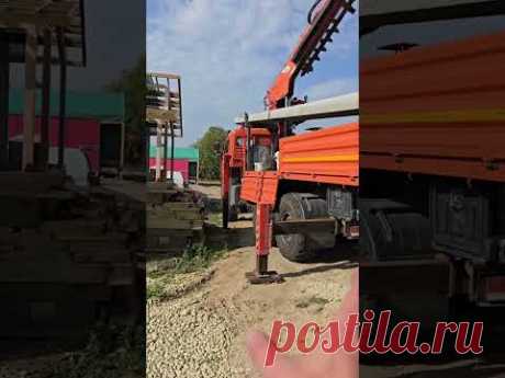 Электрификация участка для дома из СИП панелей. Процесс #сипдом #загородноестроительство