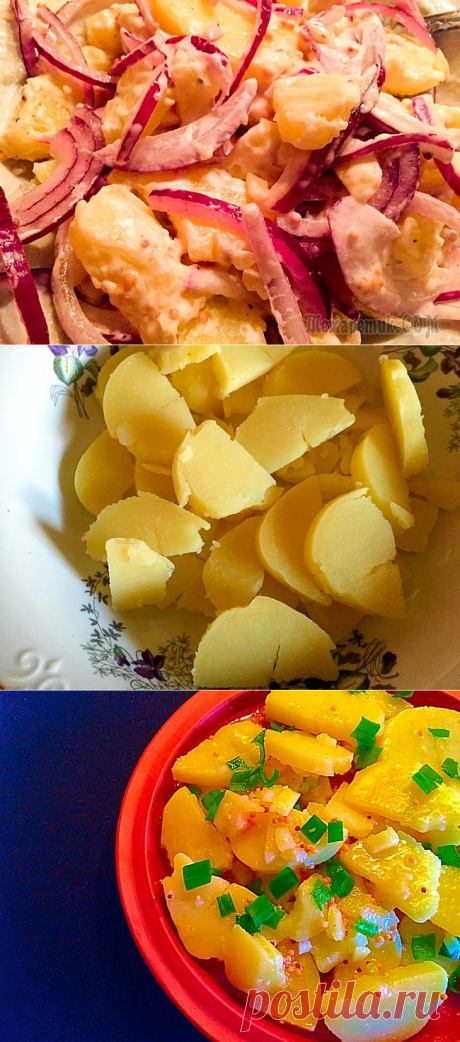 Салат картофельный по-немецки. Или сочинение на тему "как я провела лето."