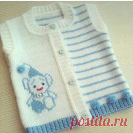 Подборка детских жилетов / Для вдохновения.