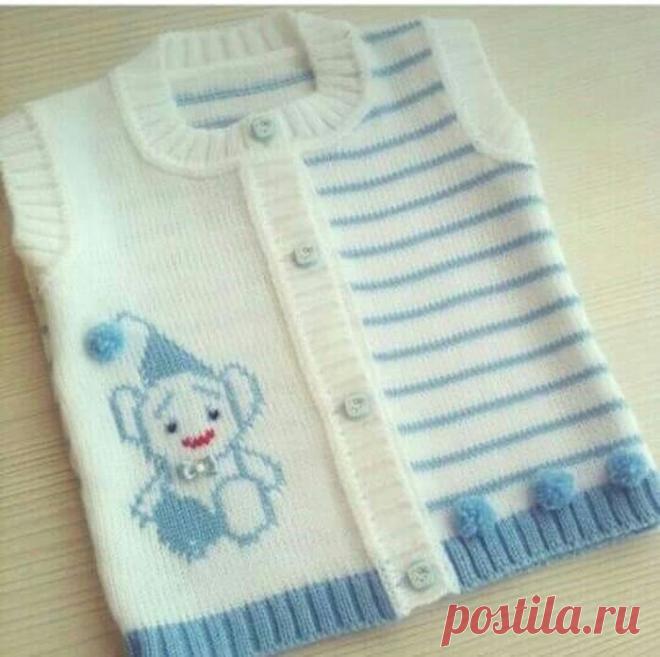 Подборка детских жилетов / Для вдохновения