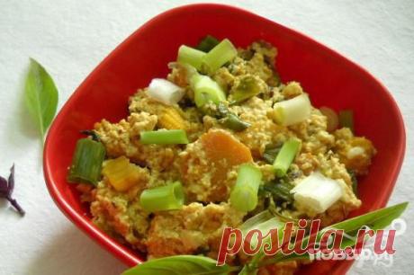 Тофу с овощами - пошаговый кулинарный рецепт на Повар.ру