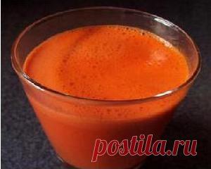 Морковный сок - польза