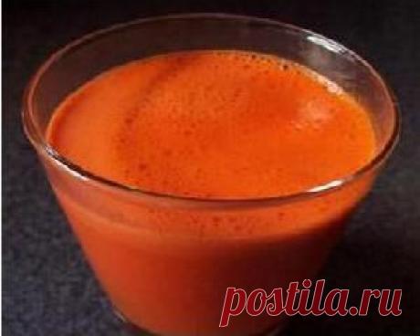 Морковный сок - польза