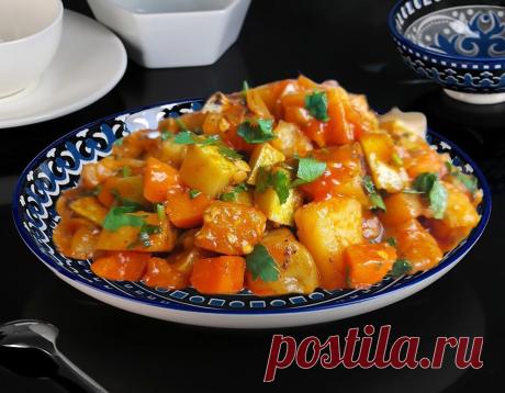 Рагу из помидор и кабачков со сметаной - просто, быстро и очень вкусно | Ленивый повар Пульс Mail.ru Изумительно вкусное и очень простое блюдо из кабачков и помидоров. А еще и полезное!
