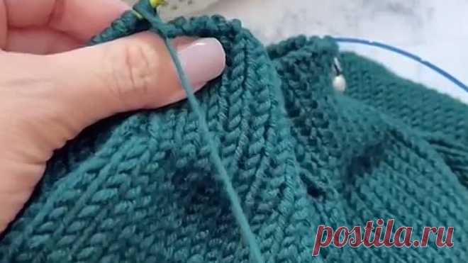 Закрытие петель. автор smetanka.knitt❤