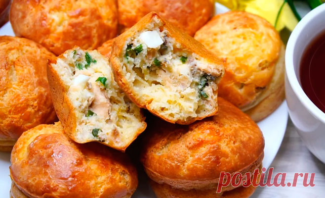 Ура они существуют! Пирожки без лепки — чистый стол и руки, и не нужно ждать, пока подойдет тесто...