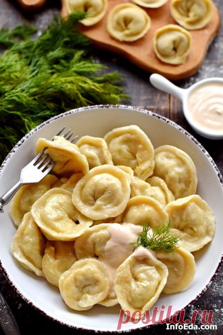 Домашние пельмени из свинины - классический рецепт