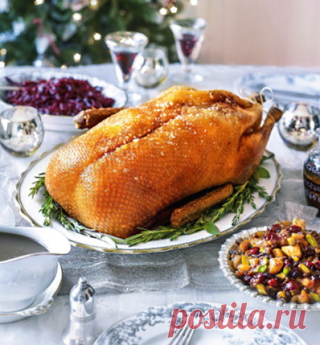 Как запечь рождественского гуся? Правильный рецепт! | Goodhouse.ru