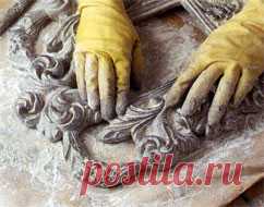 Имитация под старое серебро. МК
