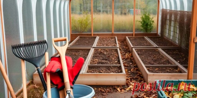 Как подготовить теплицу из поликарбоната к зиме