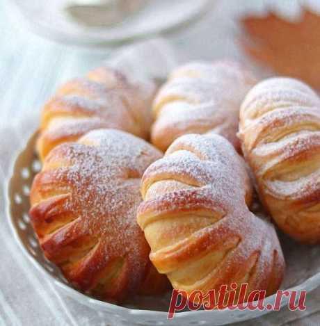 Ванильные булочки с творогом