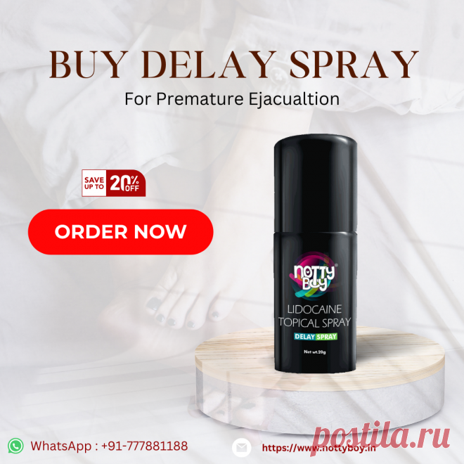 Try NottyBoy Delay Spray to reduce premature ejaculation problem.