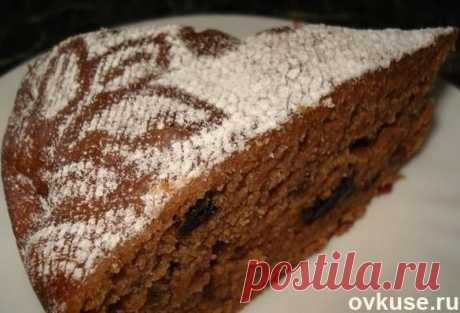 Постная кофейная коврижка - Простые рецепты Овкусе.ру