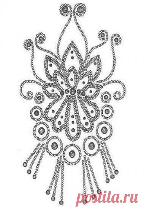 Схемы для красивой вышивки бисером