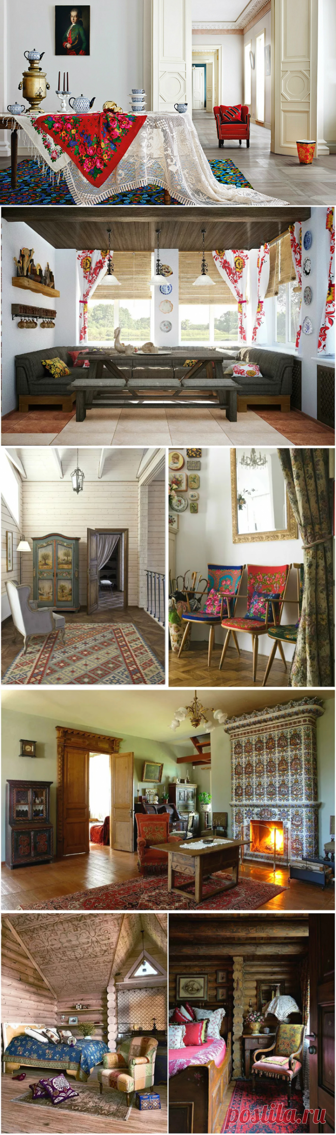 Русский стиль в интерьере: возвращение к истокам | Ivybush