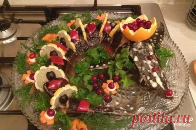 Стерлядь по-царски - кулинарный рецепт на Повар.ру