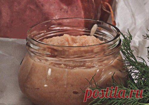 Яблочный «хрен» / Простые рецепты