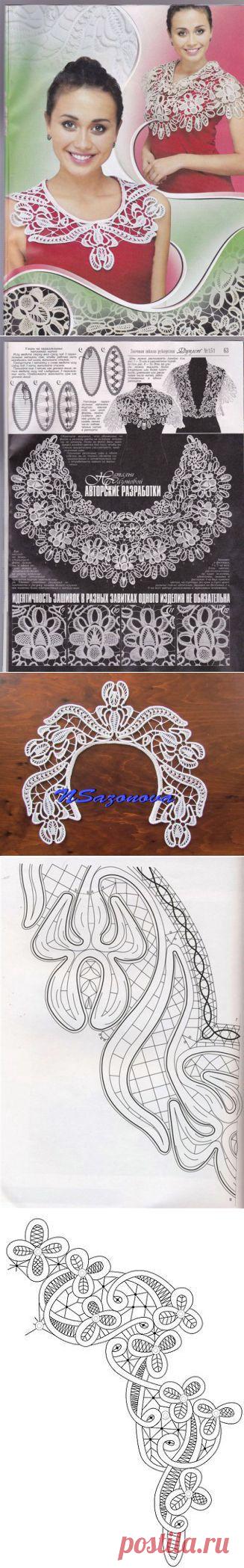 Румынское кружево. Дуплет 151