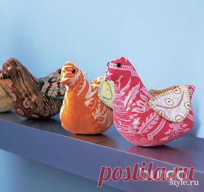 Курица из лоскутков к Пасхе - Пэчворк - Мастер-классы - Burdastyle: клуб по интересам: мастер-классы по шитью и рукоделию, мода, стиль, конкурсы