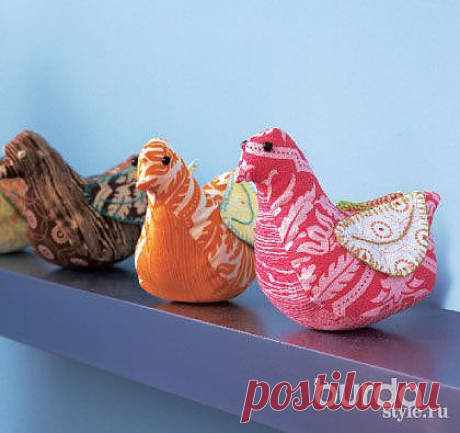 Курица из лоскутков к Пасхе - Пэчворк - Мастер-классы - Burdastyle: клуб по интересам: мастер-классы по шитью и рукоделию, мода, стиль, конкурсы
