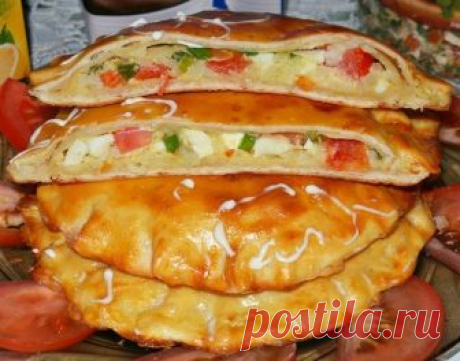 Лепёшки с рисом, луком, помидором и яйцом - Всё очень просто и очень вкусно! Настоятельно рекомендую эту вкуснятину!