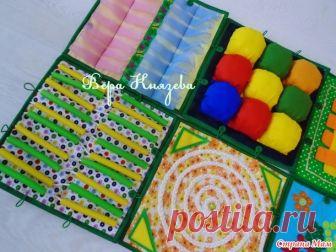 Массажные квадратики - Игрушки своими руками - Страна Мам