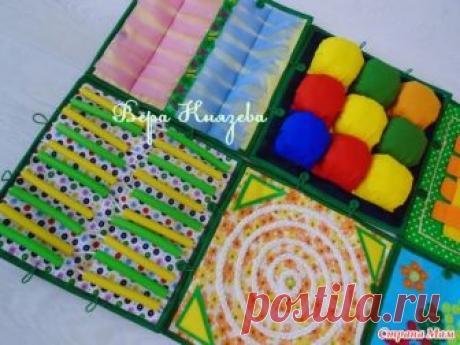 Массажные квадратики - Игрушки своими руками - Страна Мам