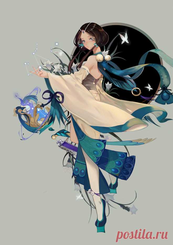 Восемьсот бхикшуни | JL-охотник - работа фанатов - иллюстрация королевства граффити