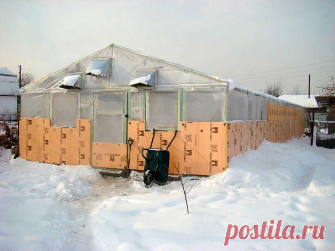 Отапливаемая теплица своими руками: особенности конструкции, выбор типа каркаса и укрывного материала, организация системы отопления