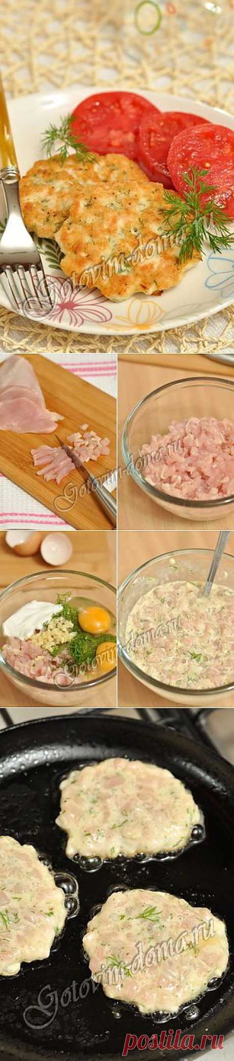 Рецепт: Куриные котлетки &quot;Нежность&quot;