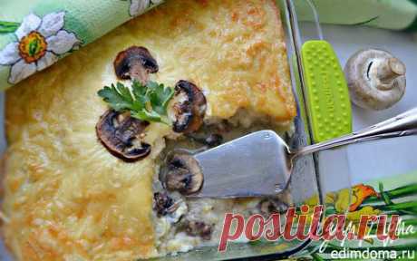 Запеканка с кабачками и куриными сердечками | Кулинарные рецепты от «Едим дома!»