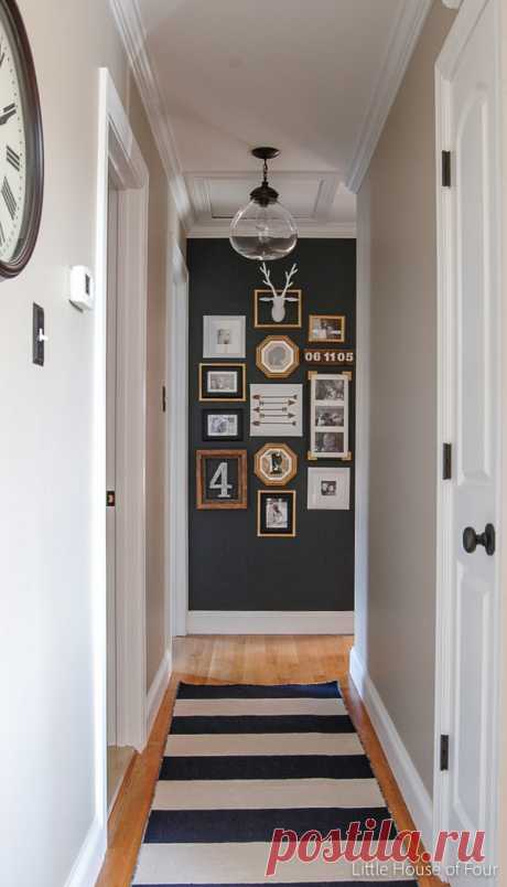 Updated Hall Gallery Wall | Little House of Four: Updated Hall Gallery Wall