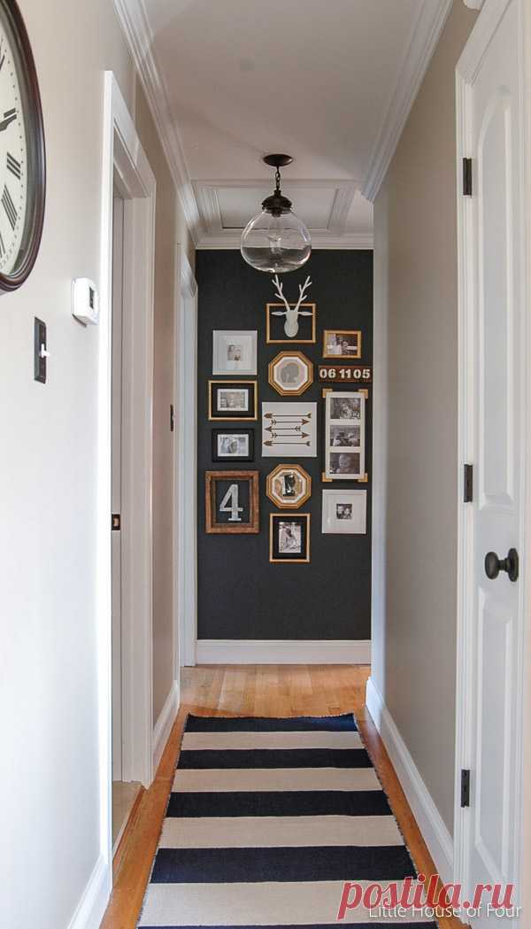 Updated Hall Gallery Wall | Little House of Four: Updated Hall Gallery Wall
