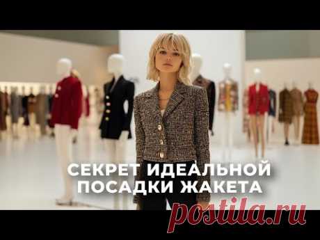Секреты ИДЕАЛЬНОЙ ПОСАДКИ жакета Шанель