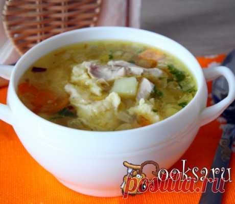 Куриный суп с картофелем и сырными клецками фото рецепт приготовления