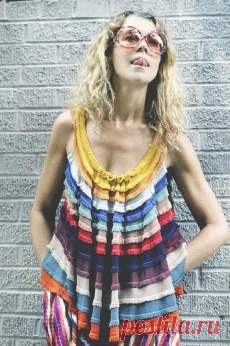 Прикольная туника / Пэчворк, стёжка и арт-квилт / ВТОРАЯ УЛИЦА