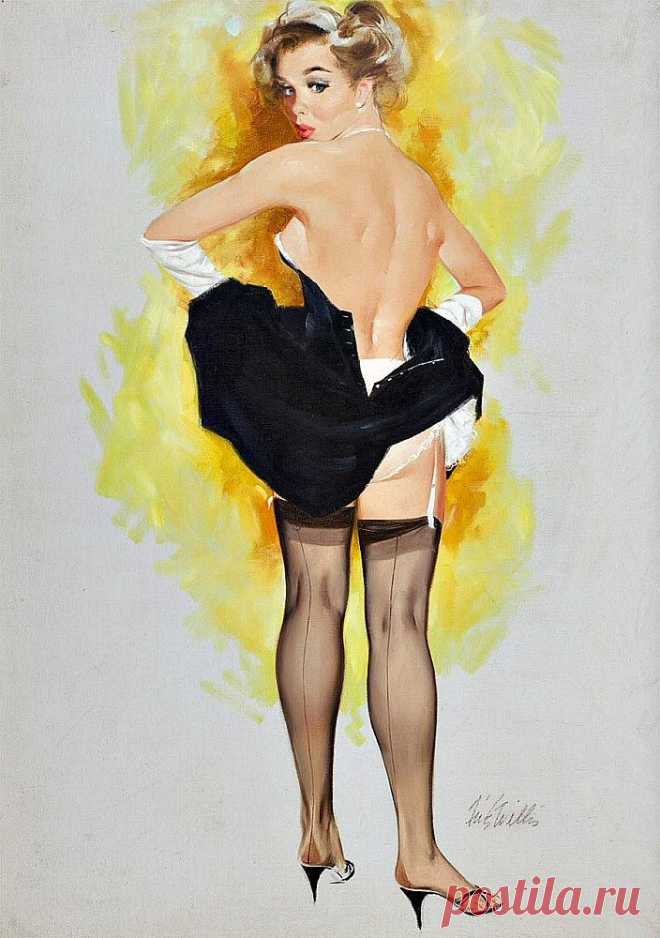 Pin-up girl by Fritz Willis
