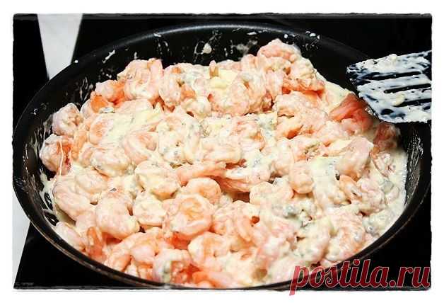 Креветки в соусе