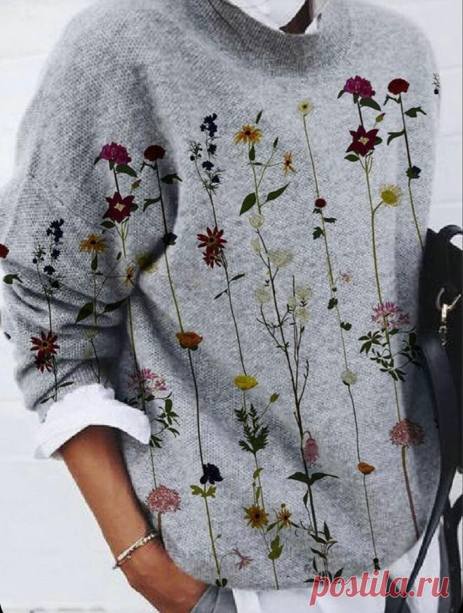 Вышивка на вязаных изделиях. Идеи для вдохновения! | Вязание с Irina Bronya | Дзен