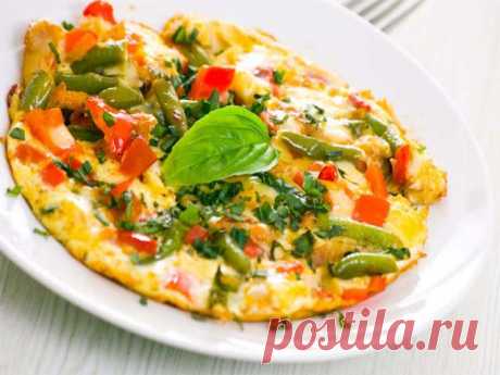 Омлет на завтрак — 23 простых и вкусных рецепта