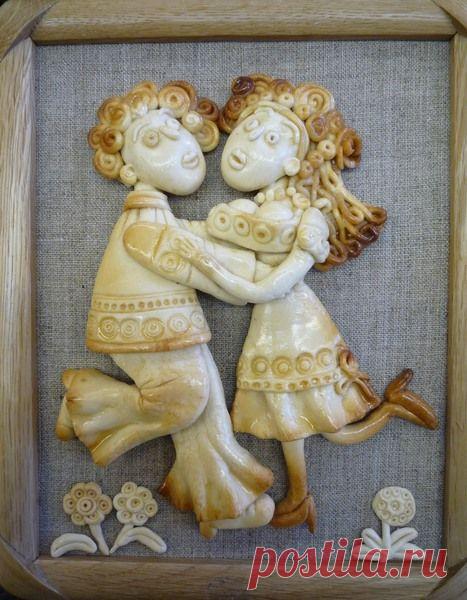 поделки из солёного теста