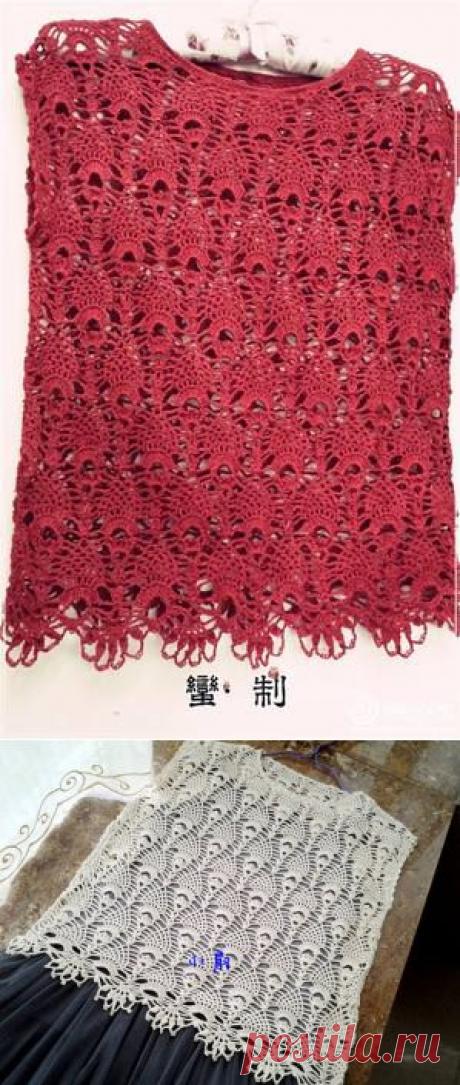 Топ &quot;Загадочный ананас&quot;