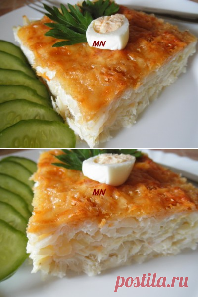 Рисовая запеканка с рыбой/курицей/мясом