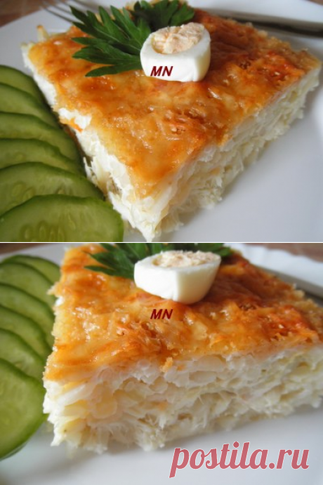 Рисовая запеканка с рыбой/курицей/мясом