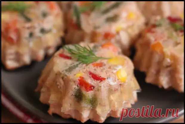 Яркое и вкусное Заливное на празднчный стол - простой рецепт без варки и лишних хлопот! - Ваши любимые рецепты - 23 декабря - 43621197315 - Медиаплатформа МирТесен