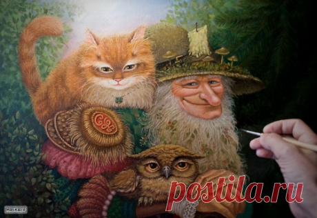 Картины художника Александра Васильевича Маскаева (60 работ) » Картины, художники, фотографы на Nevsepic