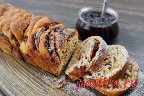 Рецепт бабки с вареньем из чёрной смородины