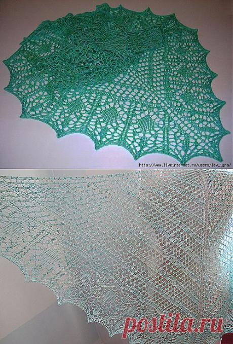 Шаль Glam Shells by Marisa Hernandez.