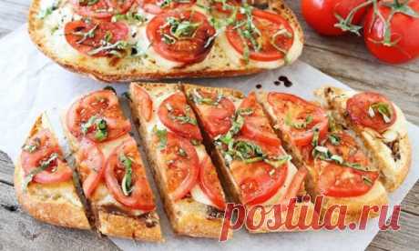 Вкуснейшая итальянская брускетта всего за 5 минут